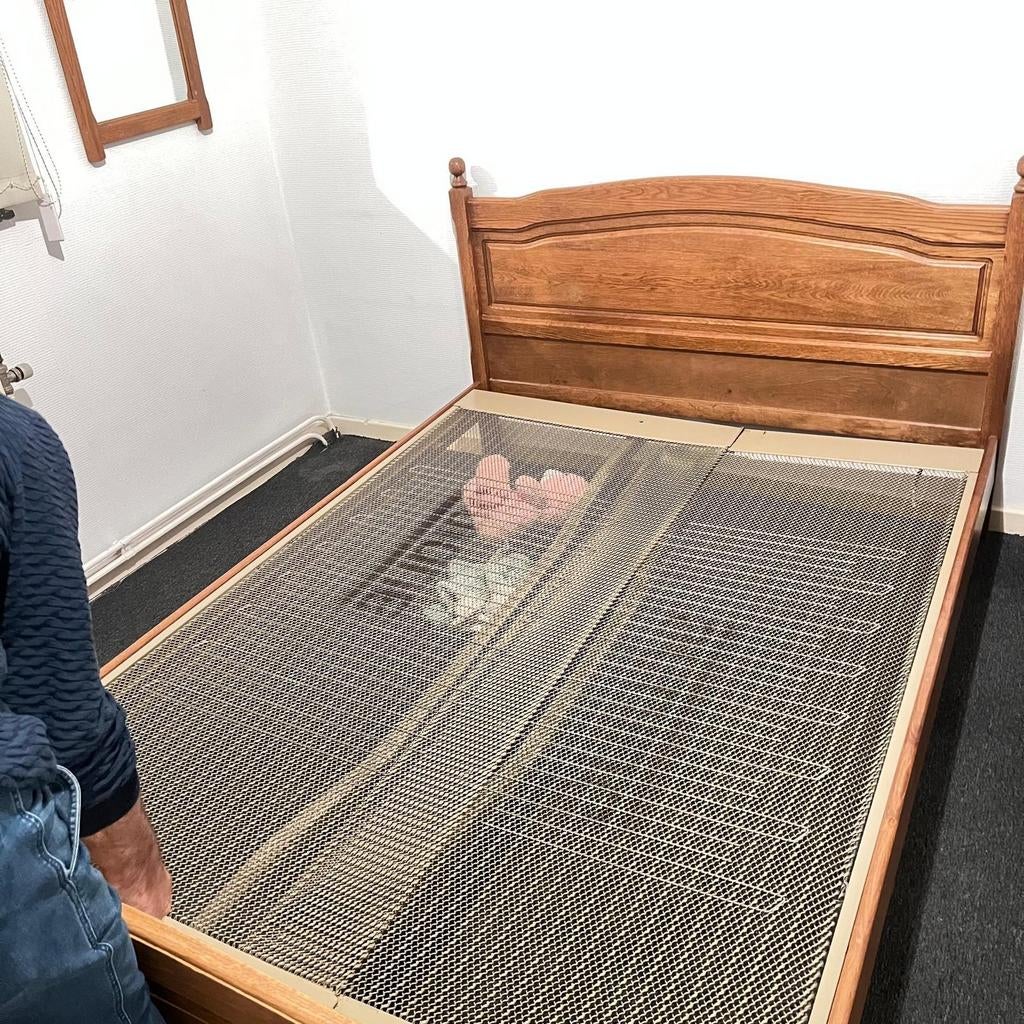 Ancienne Chambre à choucher, Maison & Meubles, Chambre à coucher | Lits, Bois, 140 cm