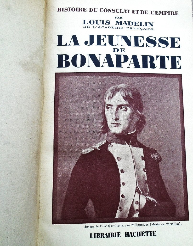 Napoleon - La Jeunesse de Bonaparte - 1937 - Louis Madelin, Gelezen, Europa, Ophalen of Verzenden, Louis Émile Marie Madelin (1871-1956)