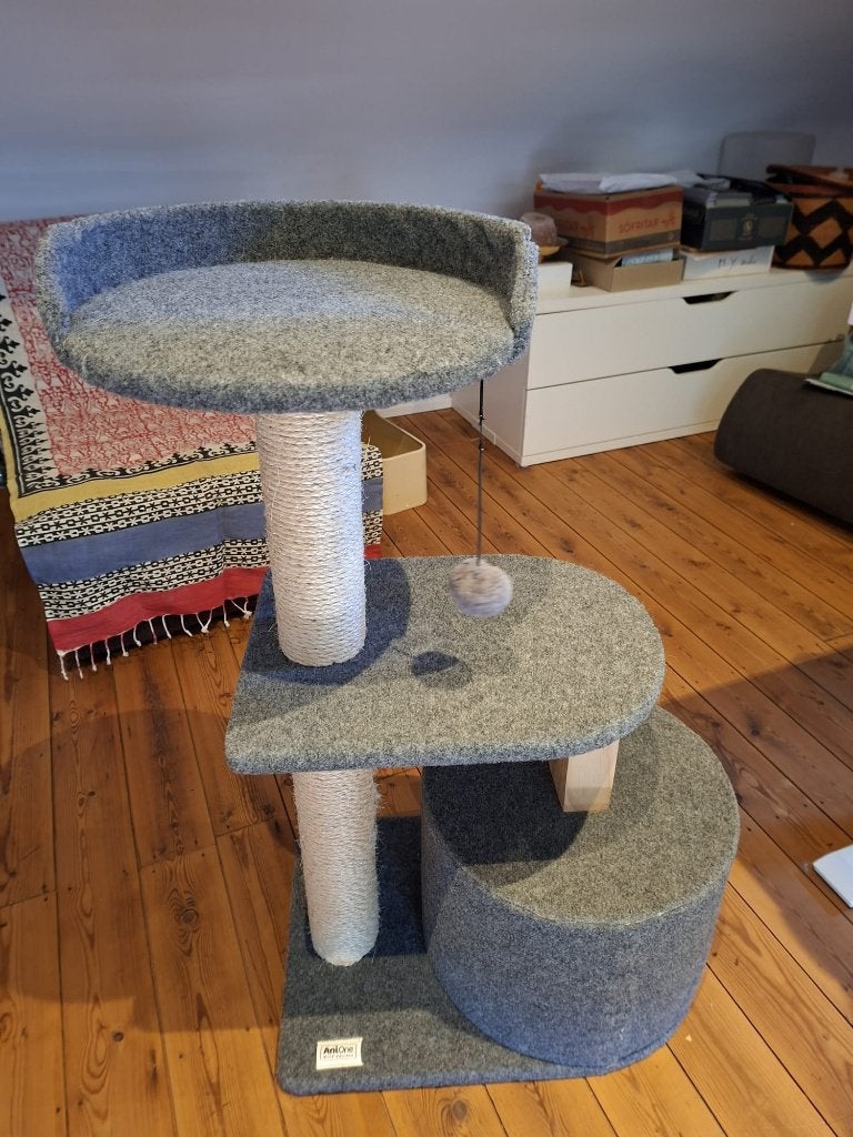 krab- en zitmeubel katten, Ophalen, Gebruikt, Krabpaal