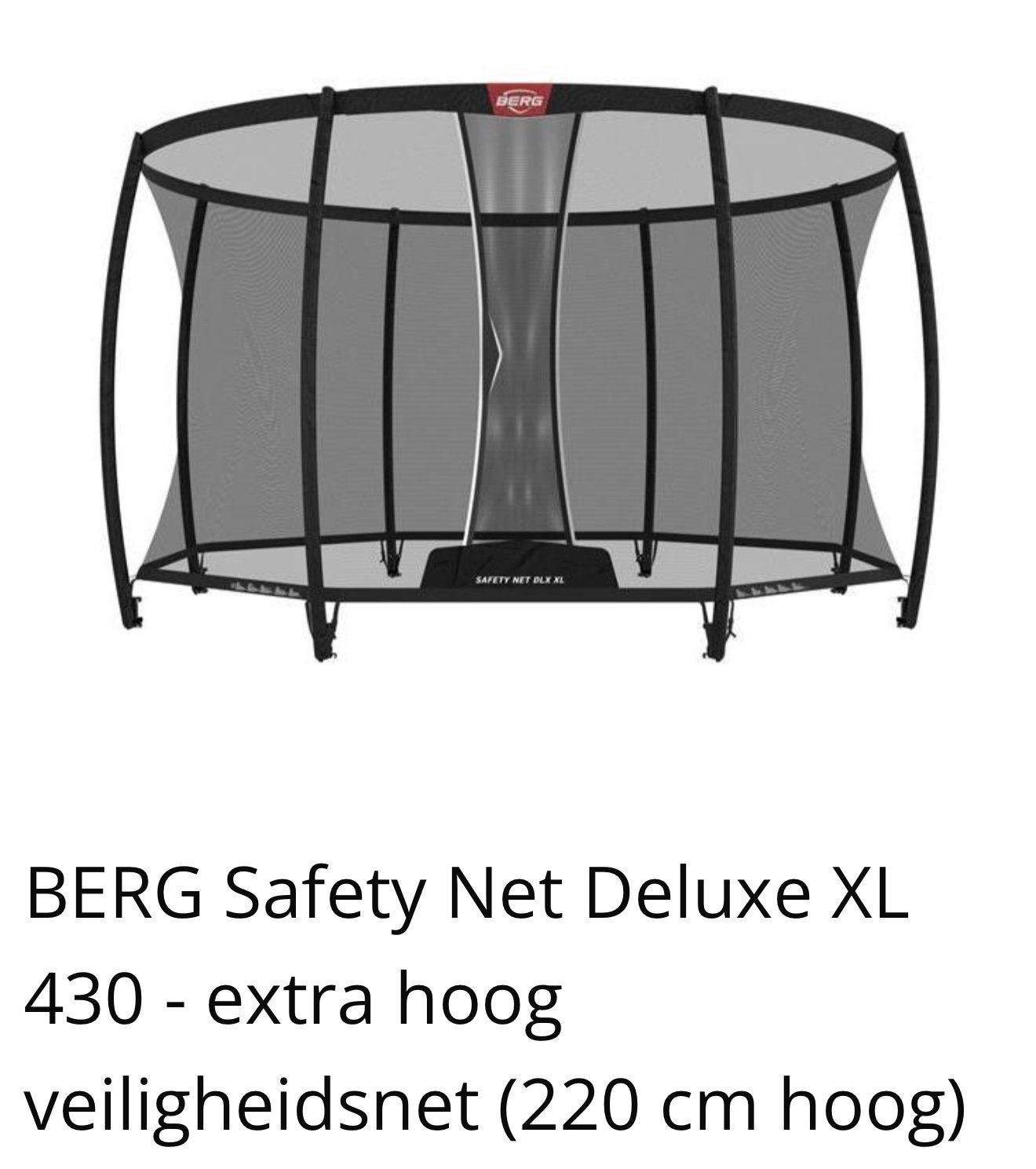 Berg Safety Net Deluxe XL 430 trampolinenet, Ophalen, Nieuw
