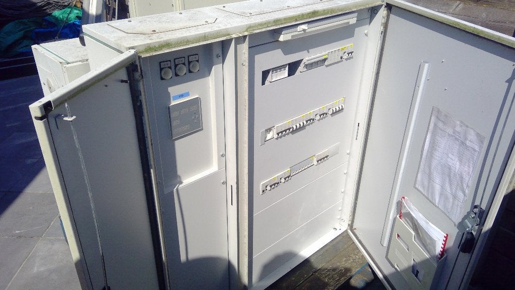 Oude schakelkasten met inhoud, Enlèvement, Utilisé, Siemens, Tableau électrique