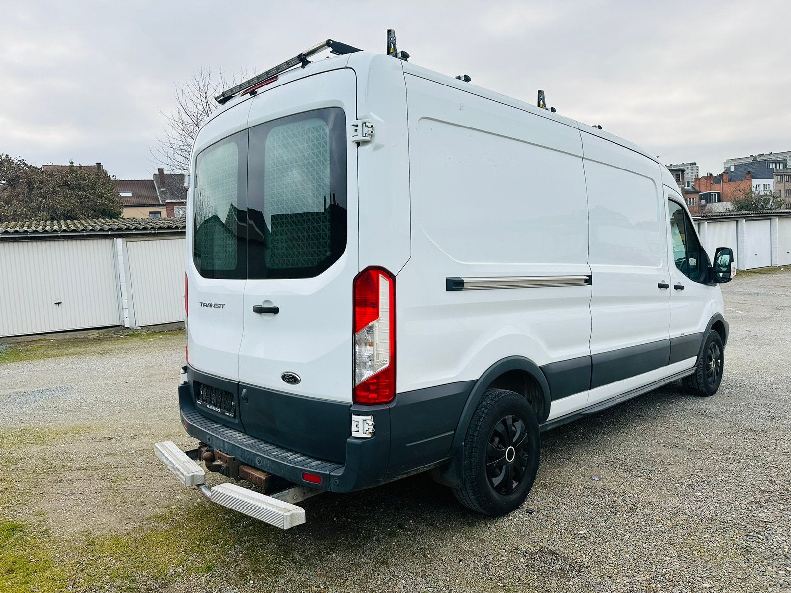 FORD TRANSIT 2.0 TDCI L3H2 80.000 KM 2017 11.985€ +TVA, Autos, Camionnettes & Utilitaires, Achat, Euro 6, Entreprise, 3 places