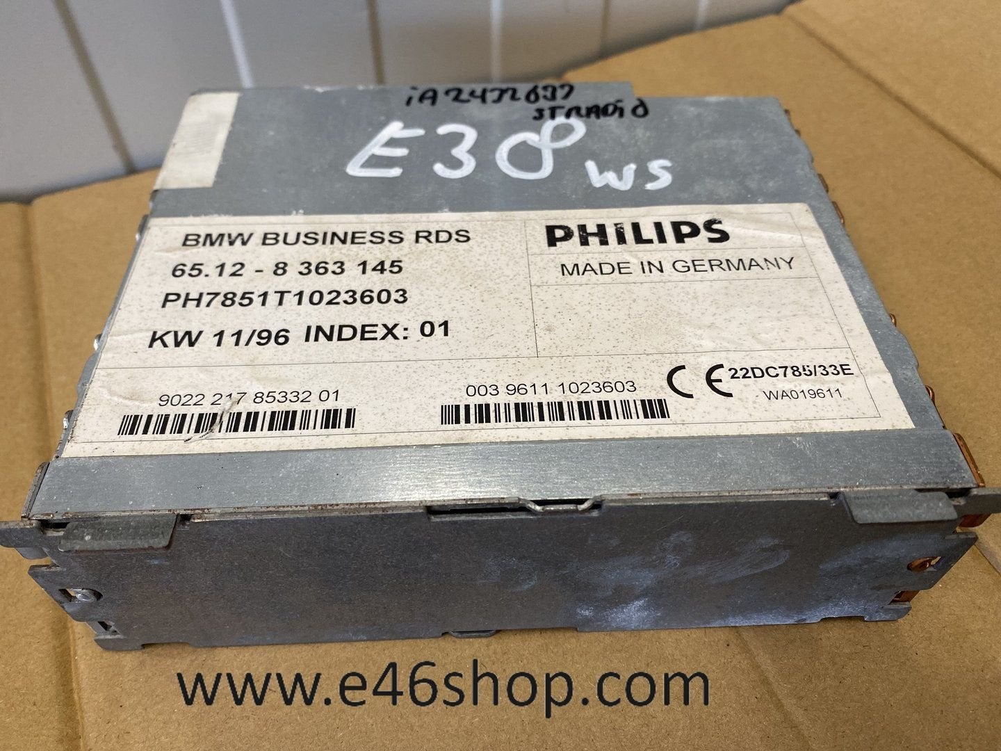 AT RADIO BMW E38 OEM 8363145, Ophalen of Verzenden, -, -, -