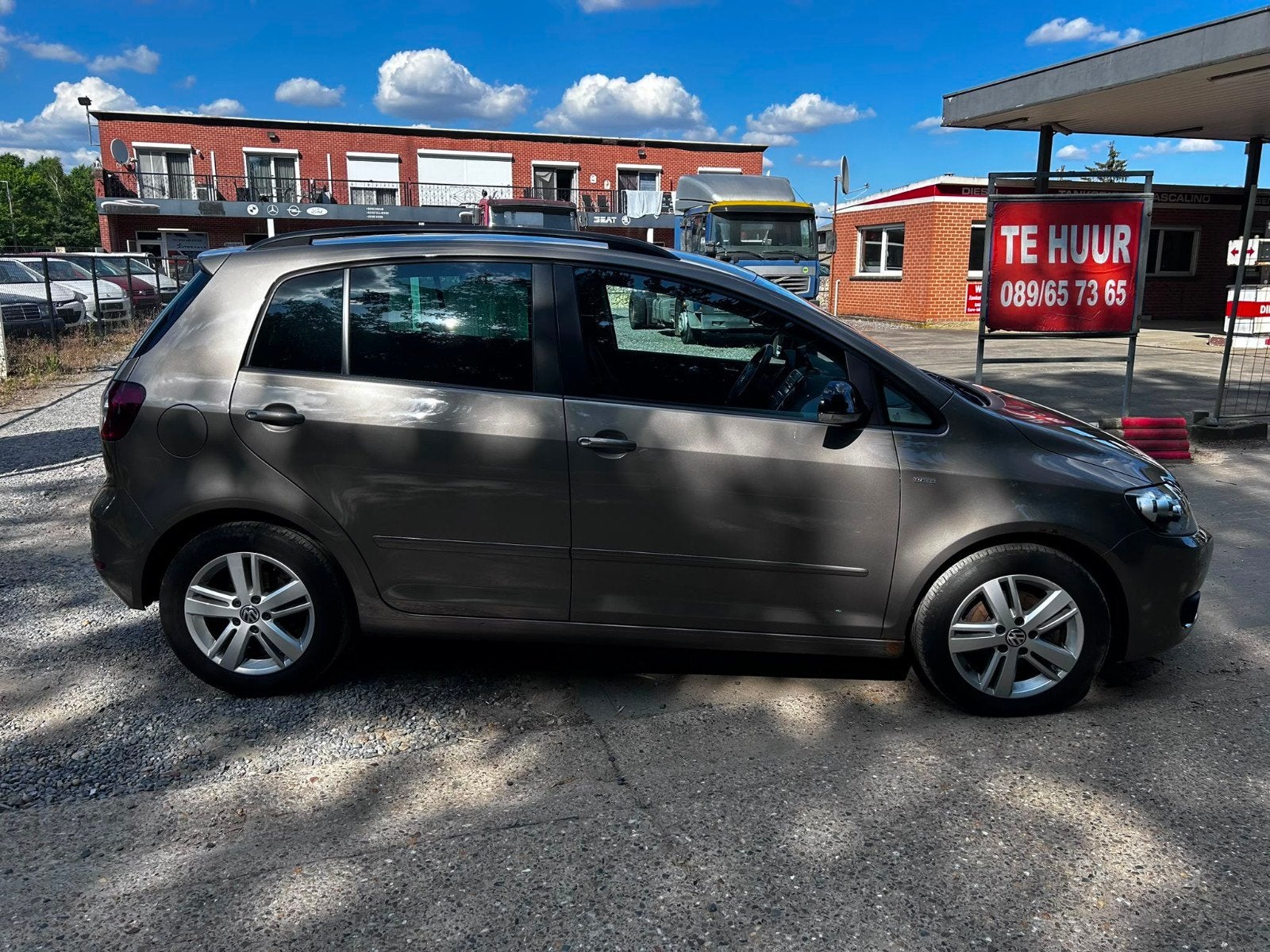 VW golf plus 1.2 benzin km 121.000 bj 2012, Voorwielaandrijving, Zwart, 4 cilinders, Bruin