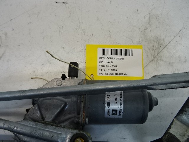 MOTEUR ESSUIE-GLACE AVANT Opel Corsa D (13182340), Utilisé, Opel