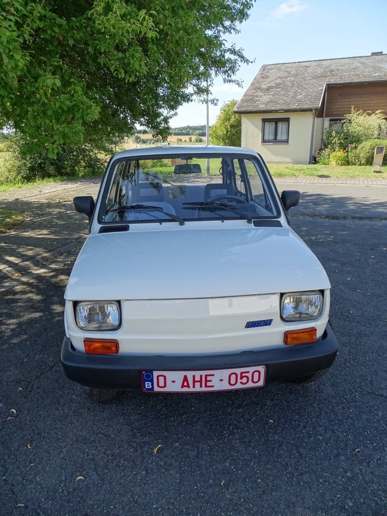Fiat 126, Achterwielaandrijving, Wit, 703 cc, Handgeschakeld