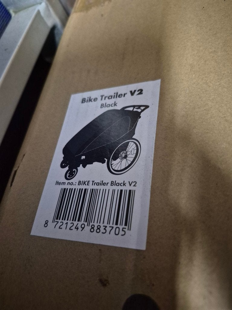 Deryan Fietskar NIEUW in doos, Fietsen en Brommers, Ophalen, Nieuw, Kinderkar, 40 tot 60 kg