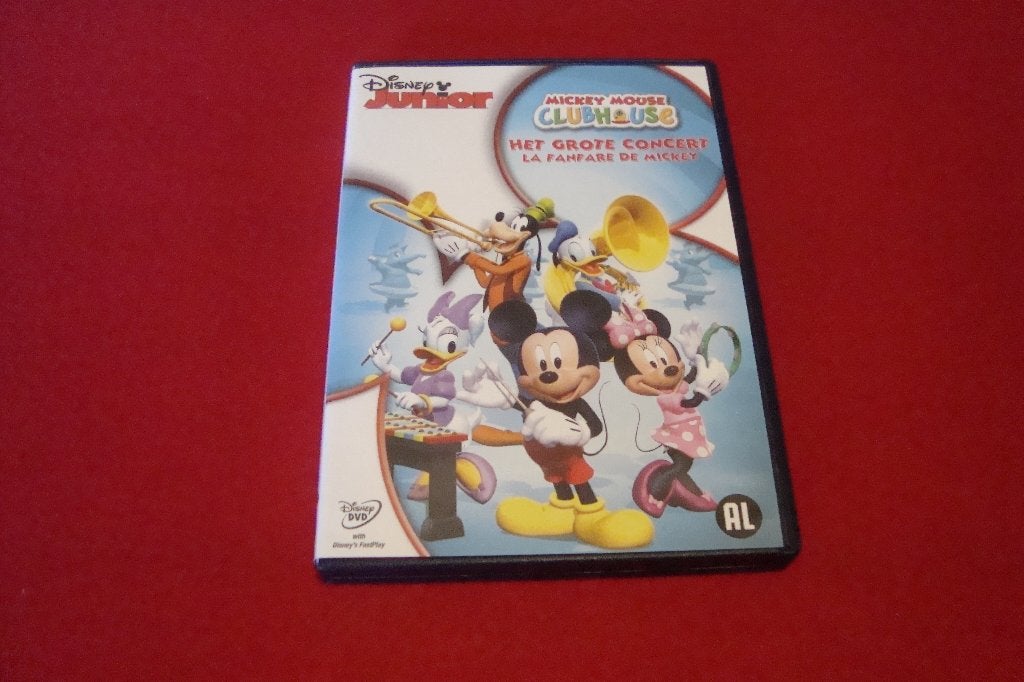 dvd disney mickey mouse clubhouse het grote concert, Ophalen of Verzenden, Kinderprogramma of -film