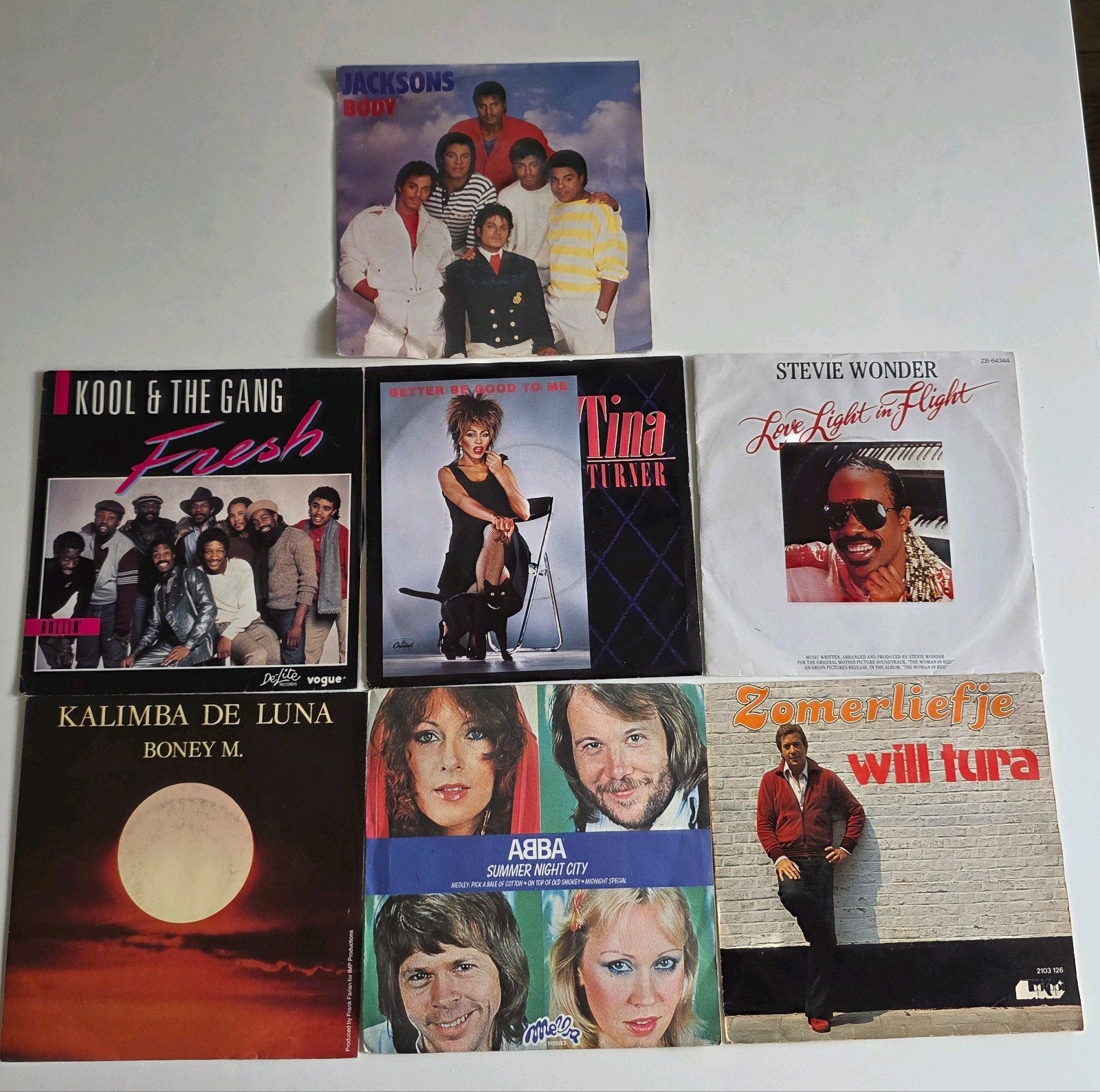 Singles Vinyl lot, Cd's en Dvd's, Ophalen of Verzenden
