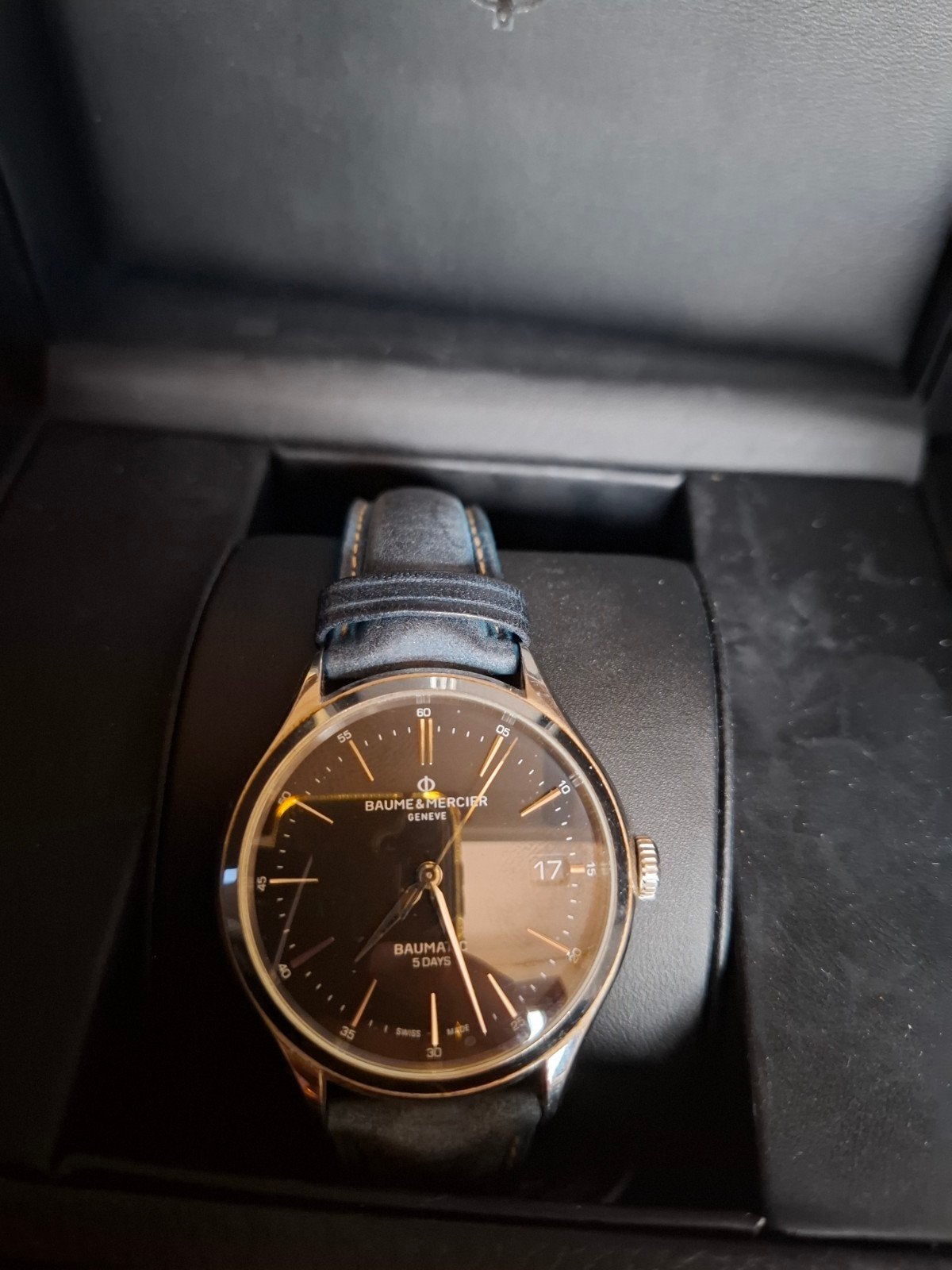 Baume et mercier clifton baumatic 5 days, Enlèvement