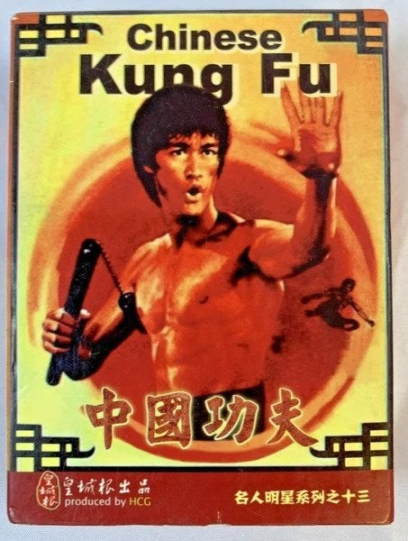 Bruce Lee Chinese Kung Fu Deck HCG 54 Speelkaarten met Foto, Verzenden, Zo goed als nieuw, Film, Tv of Omroep