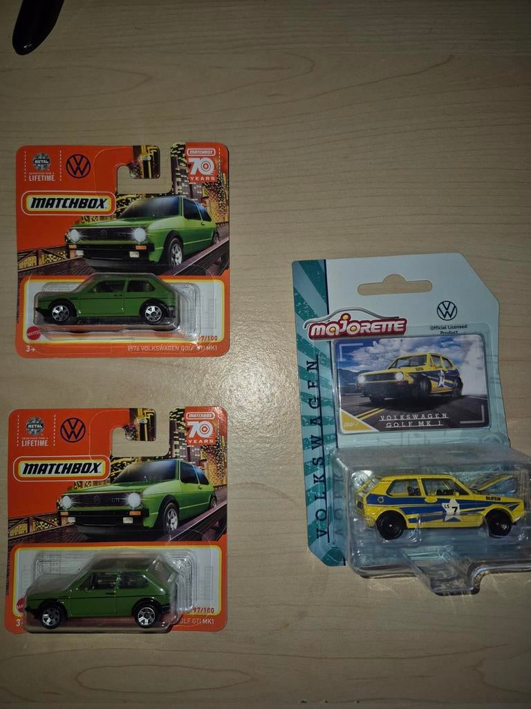 Matchbox Volkswagen Gti, Ophalen, Zo goed als nieuw