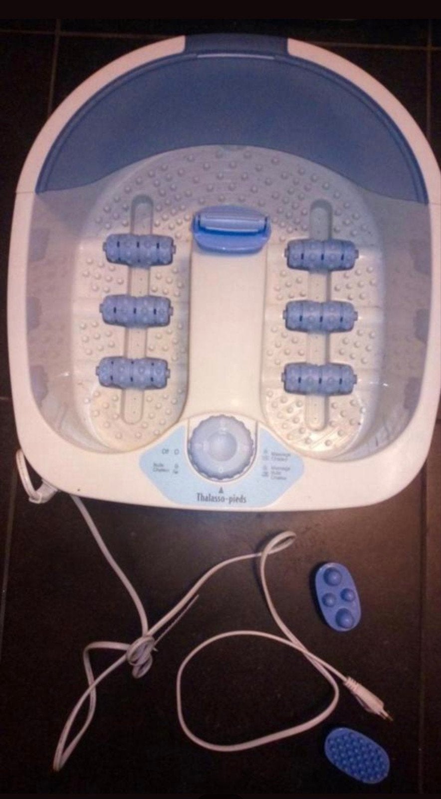Voetmassagebad voetbad met bubbelstand, Ophalen