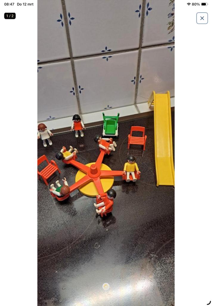 Draaimolen Playmobil met toebehoren perfecte staat, Kinderen en Baby's, Speelgoed | Playmobil, Ophalen, Zo goed als nieuw