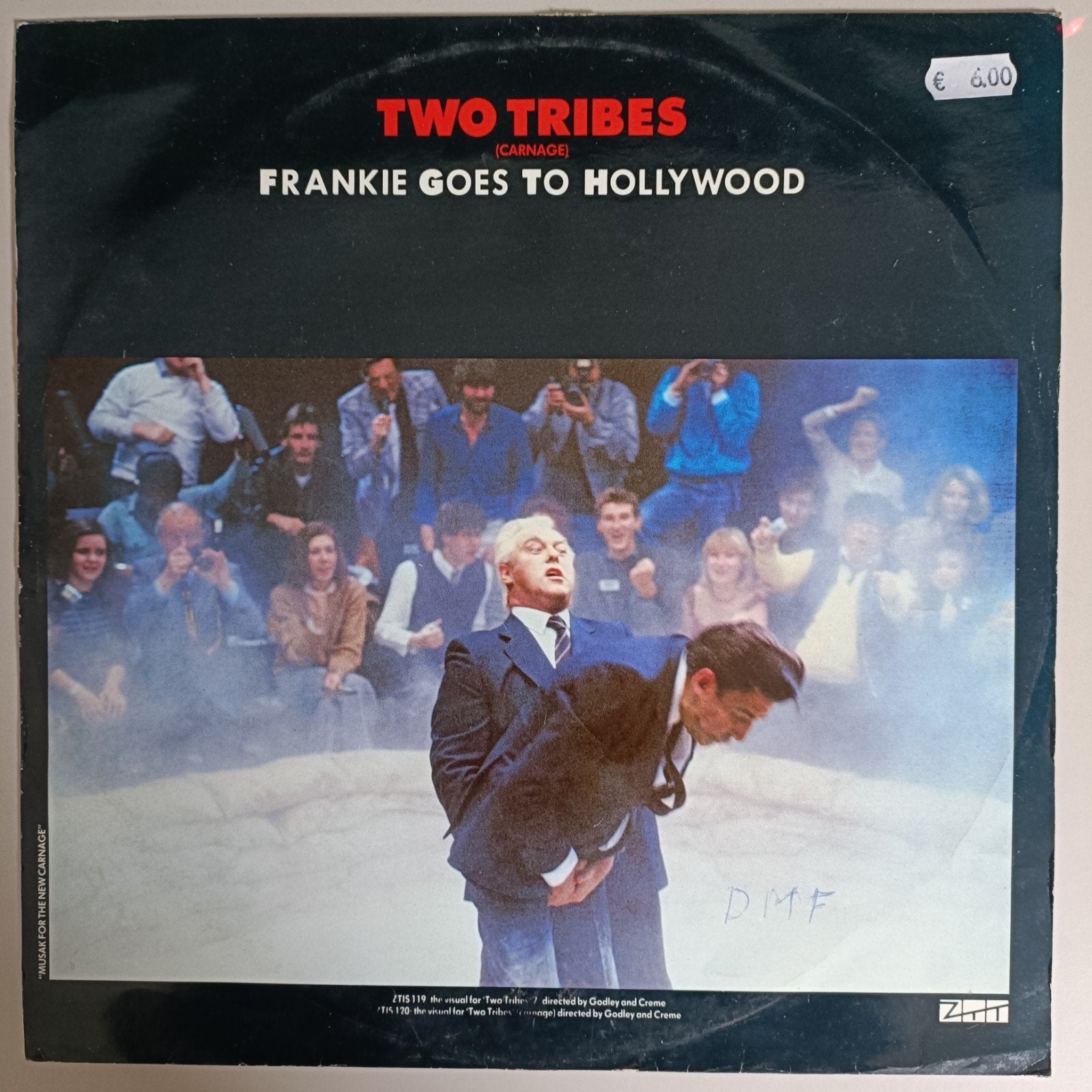 Maxi Single Frankie goes to Hollywood - Two Tribes, Enlèvement ou Envoi