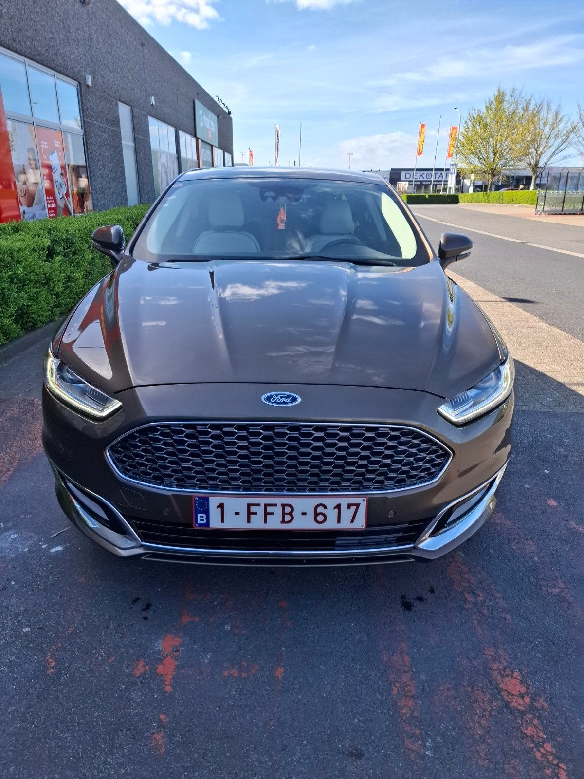 te koop ford  .hybrid.vignale 2l. 2017 benzine automaat, Autos, Cuir, Achat, Euro 6, Berline