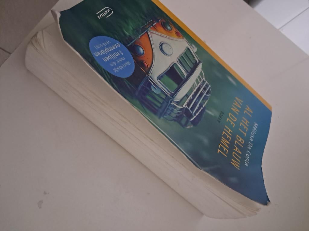 Boek al het blauw van de hemel, Boeken, Ophalen, Gelezen, Melissa da costa