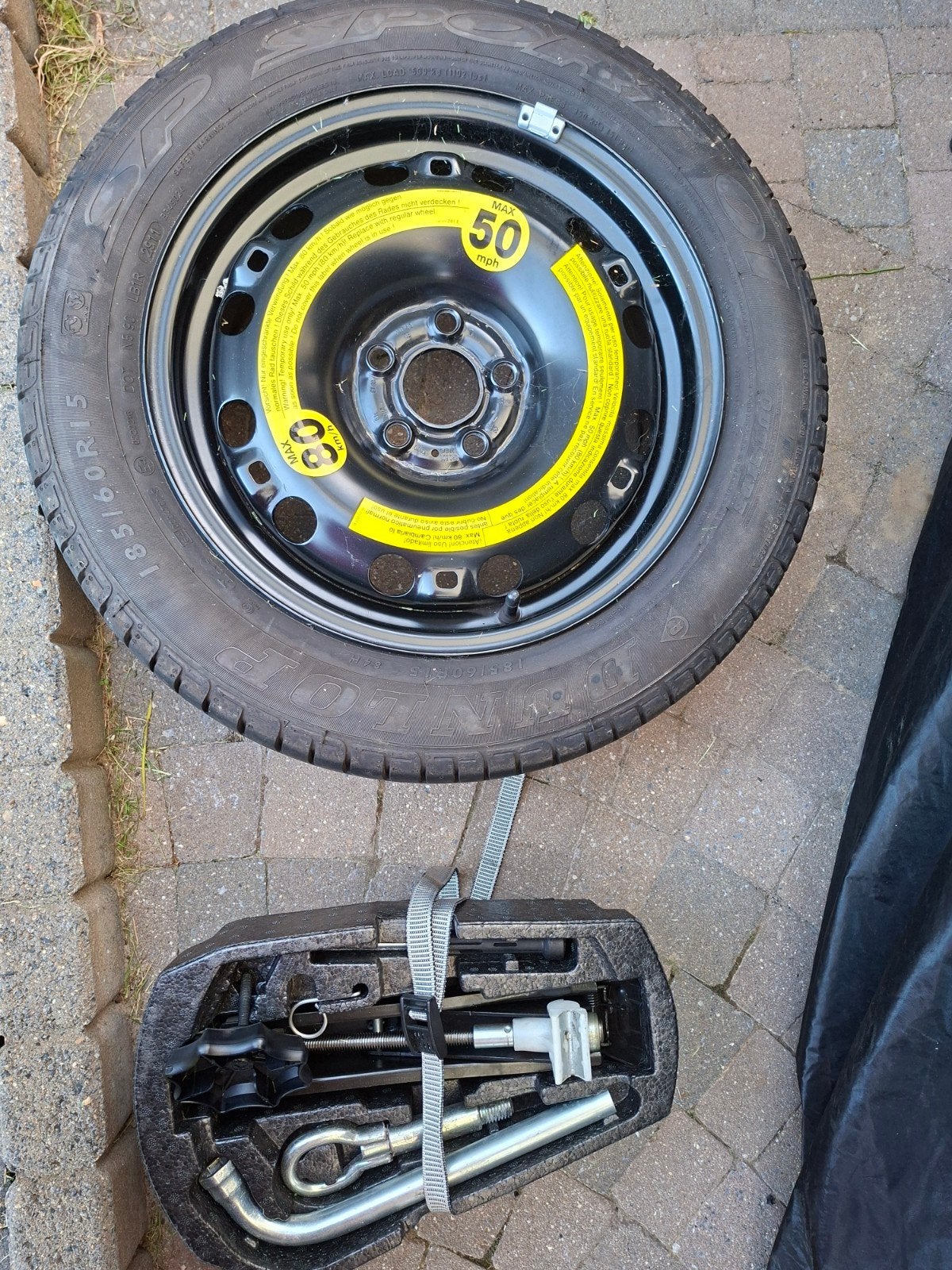 Reservewiel + kit volkswagen polo, Ophalen