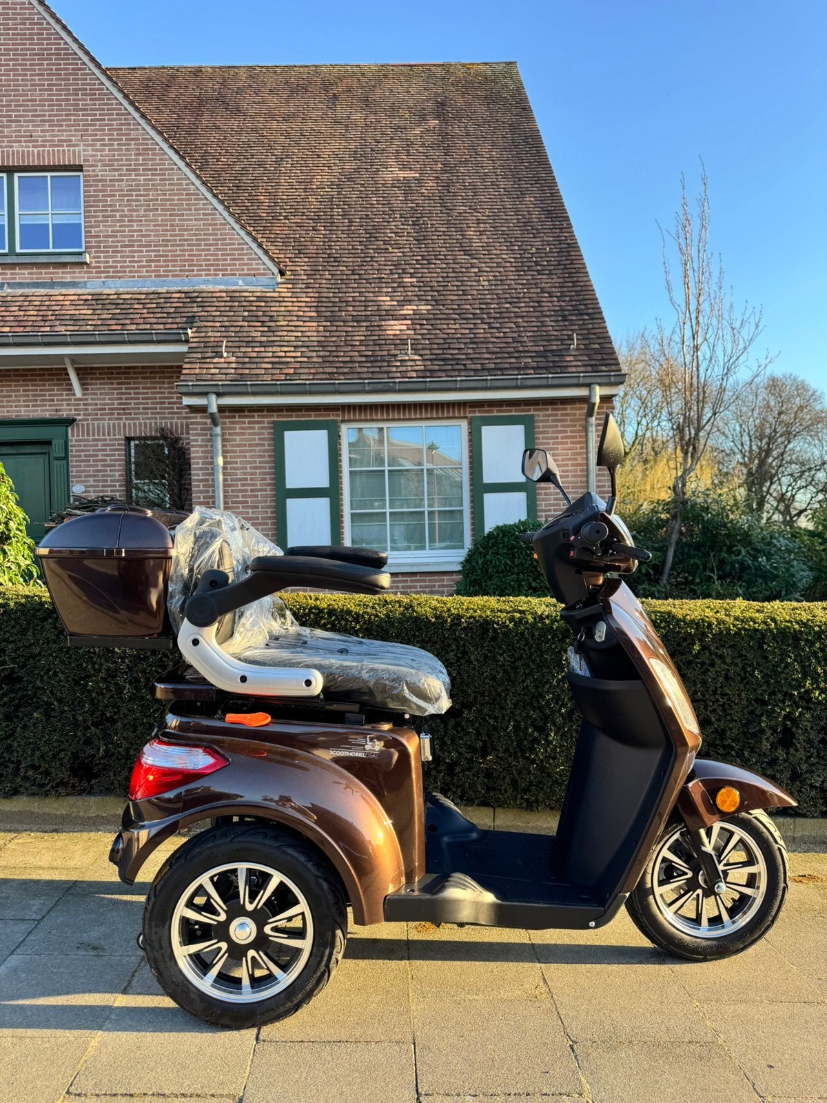 Comfigo Scootmobiel 25km/u Electrische scooter (nieuw), Ophalen of Verzenden, Inklapbaar, Zo goed als nieuw, Elektrische rolstoel