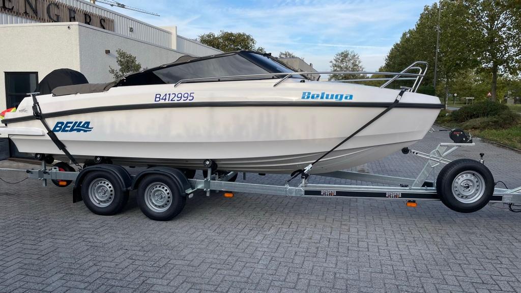 Bella 640DC - bj.2023 - Mercury 150PK - nieuwstaat, Watersport en Boten, Speedboten, Ophalen, 120 tot 200 pk, Zo goed als nieuw