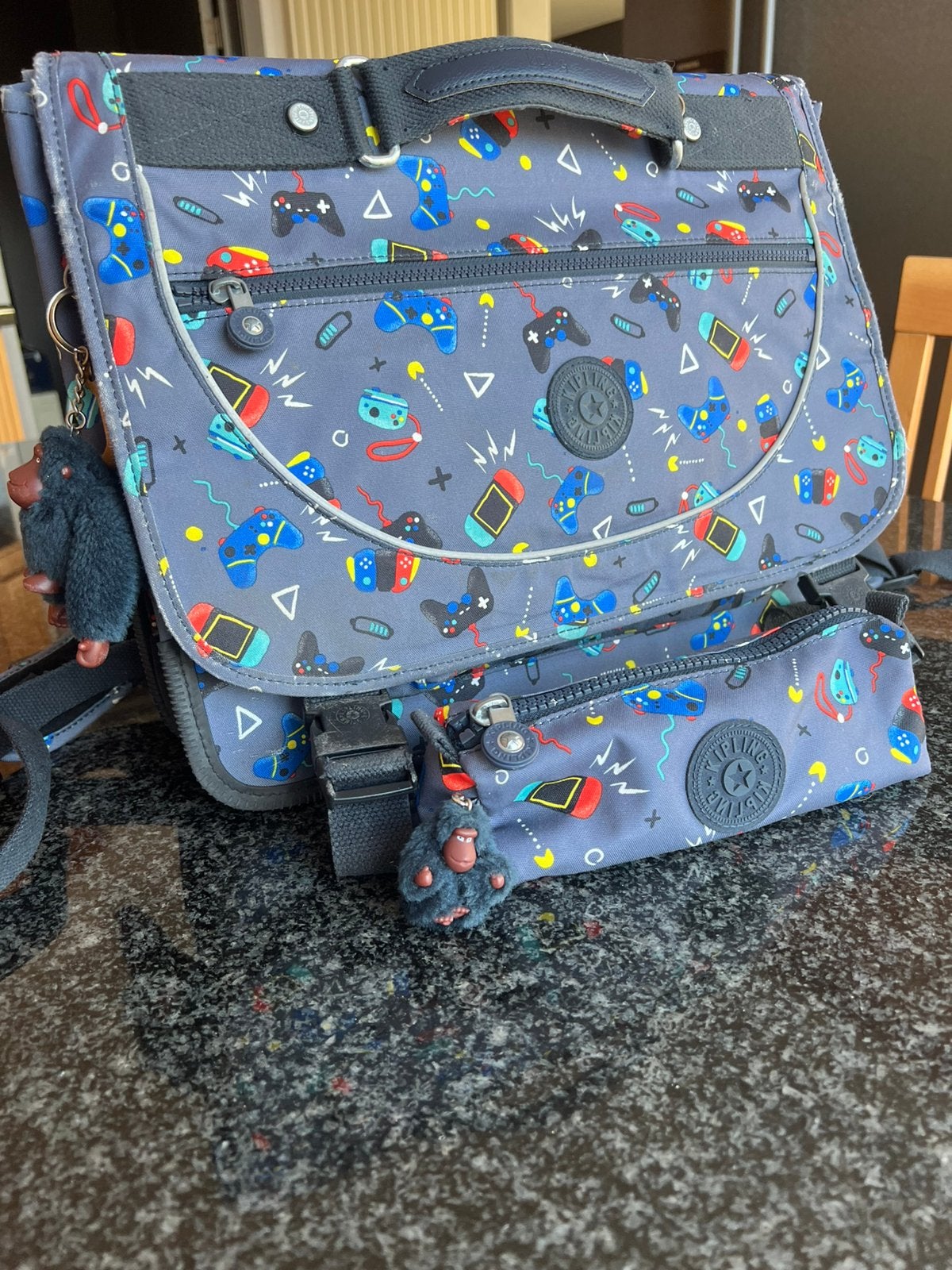 Kipling schooltas Preppy met eventueel freedom pennezak, Enlèvement, Utilisé