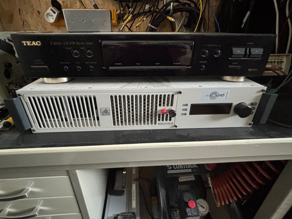 BW 1000 TX V3 FM zender, Ophalen, Gebruikt, Zender