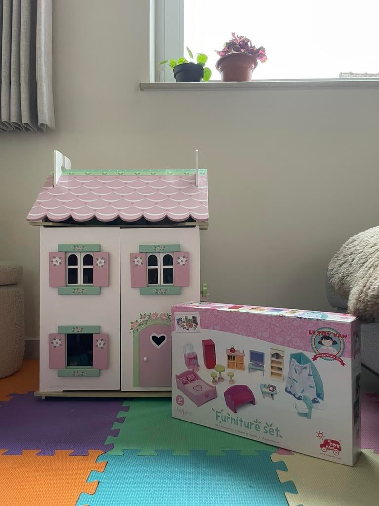 Poppenhuis hout Le Toy Van, Enlèvement, Comme neuf, Maison de poupées