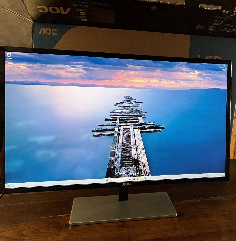 31,5" AOC-scherm, Computers en Software, Gebruikt, AOC, 31,5, Quad HD (2K)