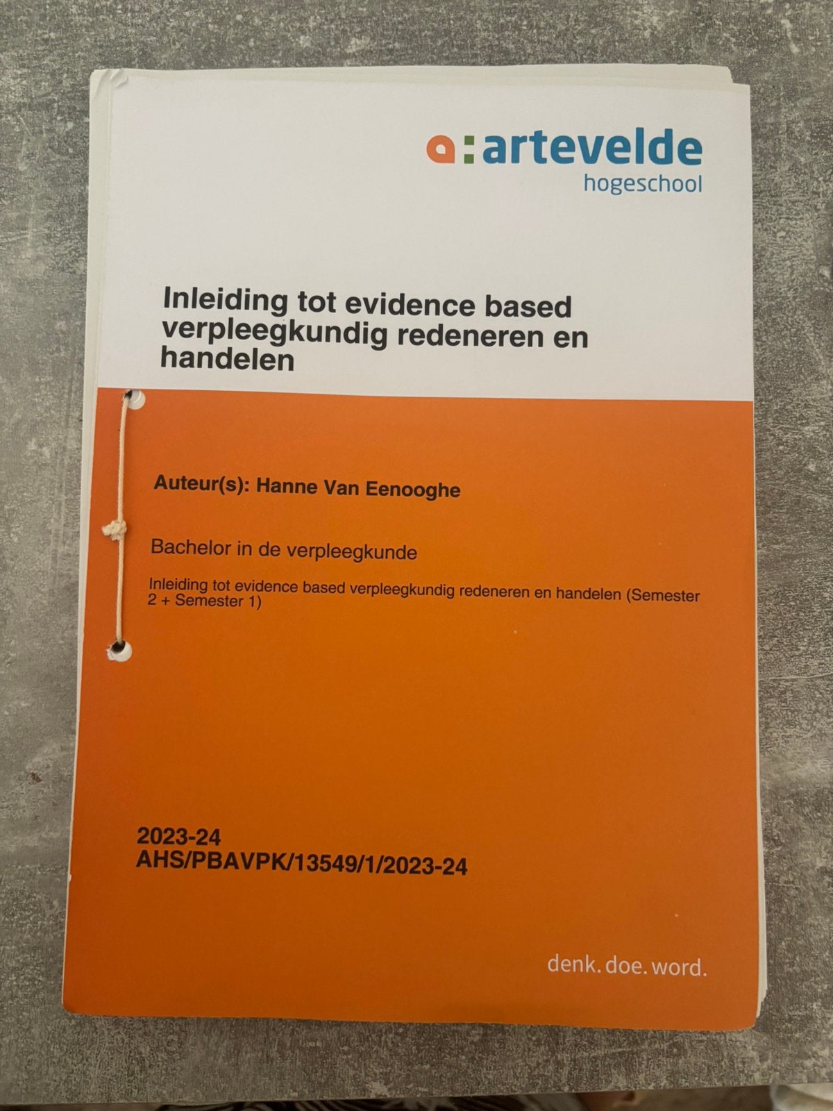 Evidence based verpleegkundige redeneren en handelen, Verzenden, Gelezen