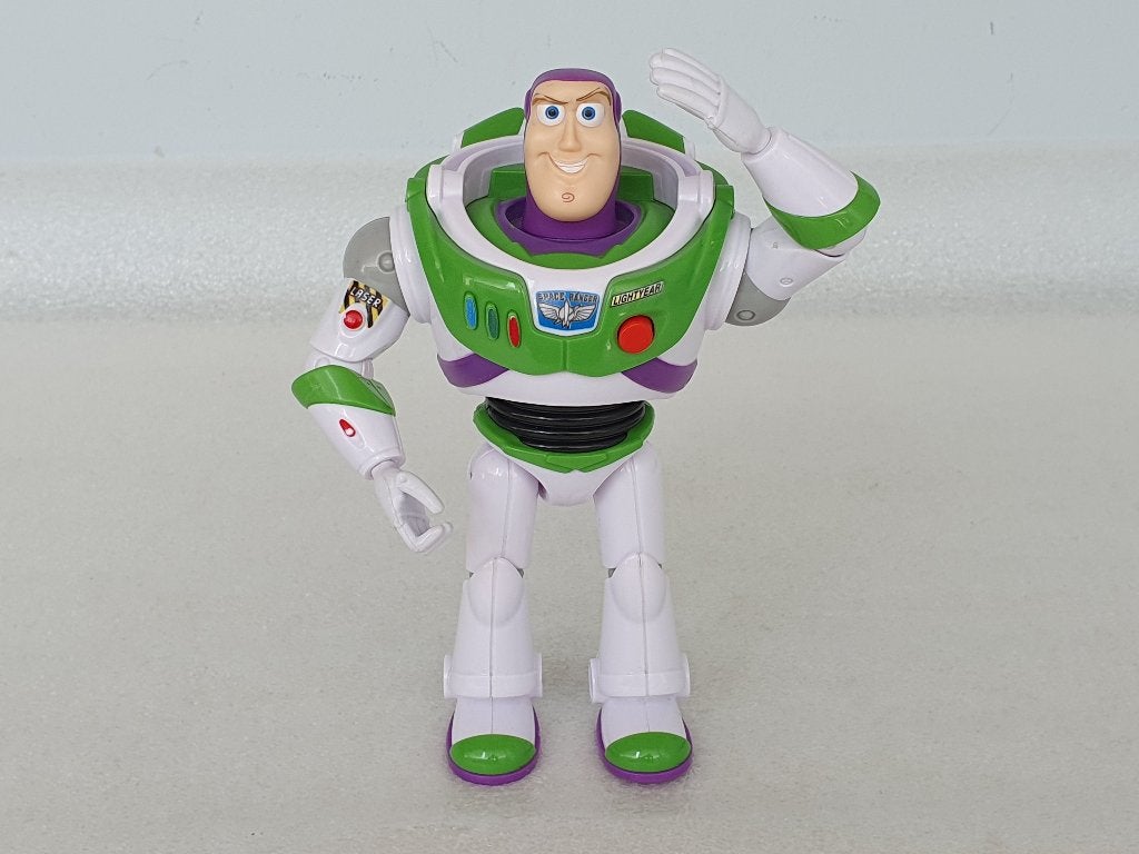 Toy Story: Talking Buzz Lightyear ca. 18 cm (Disney, 2017), Collections, Disney, Utilisé, Enlèvement ou Envoi