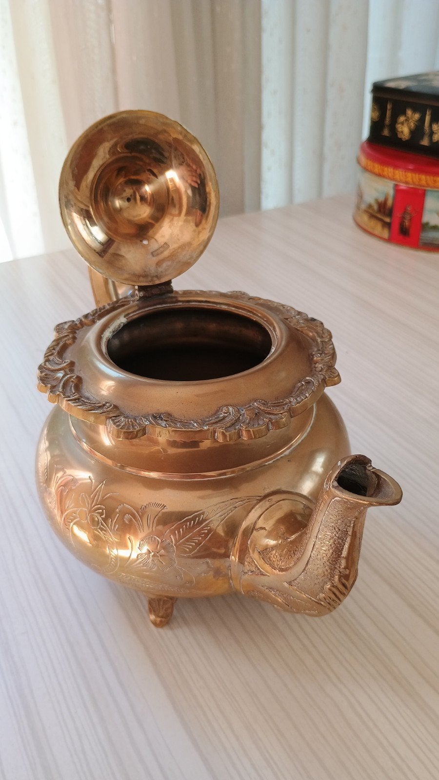 koffiekan, Ophalen