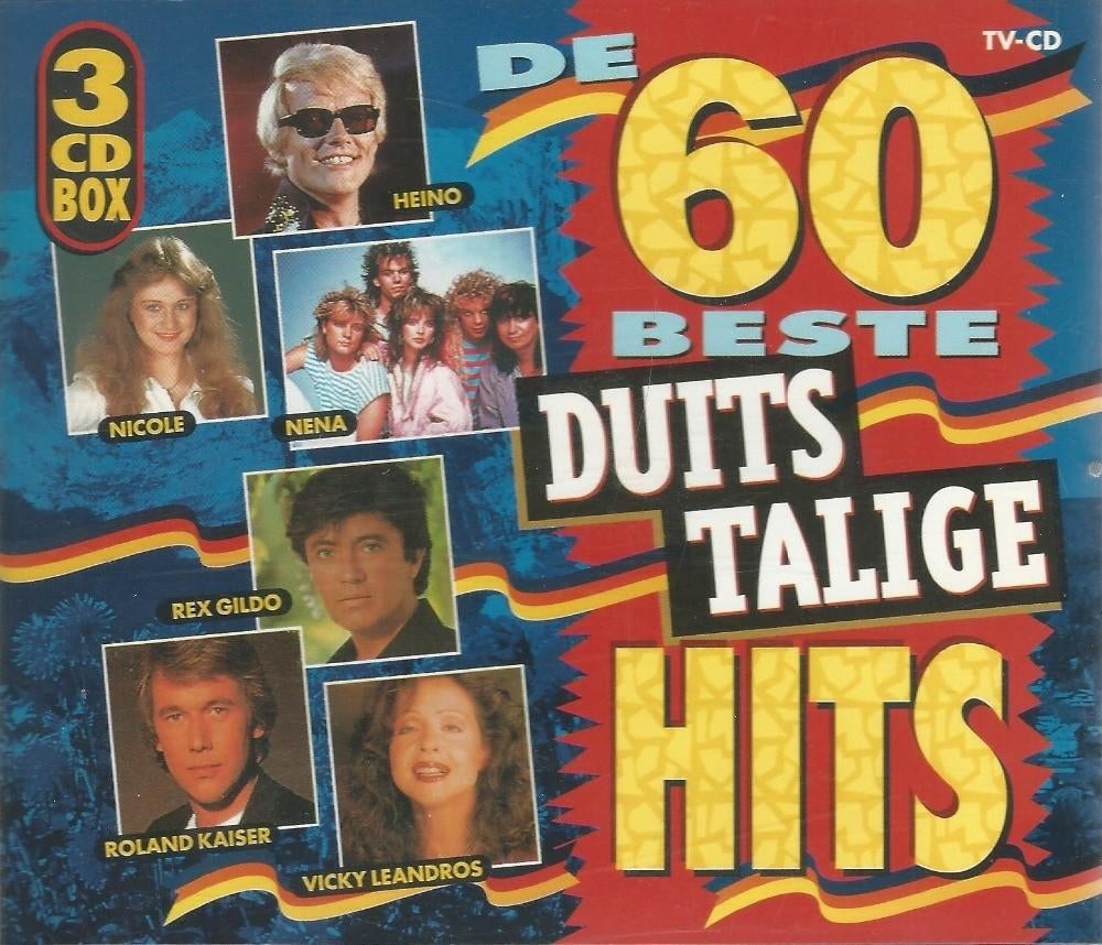 3CD-BOX * DE 60 BESTE DUITSTALIGE HITS, Ophalen of Verzenden, Zo goed als nieuw