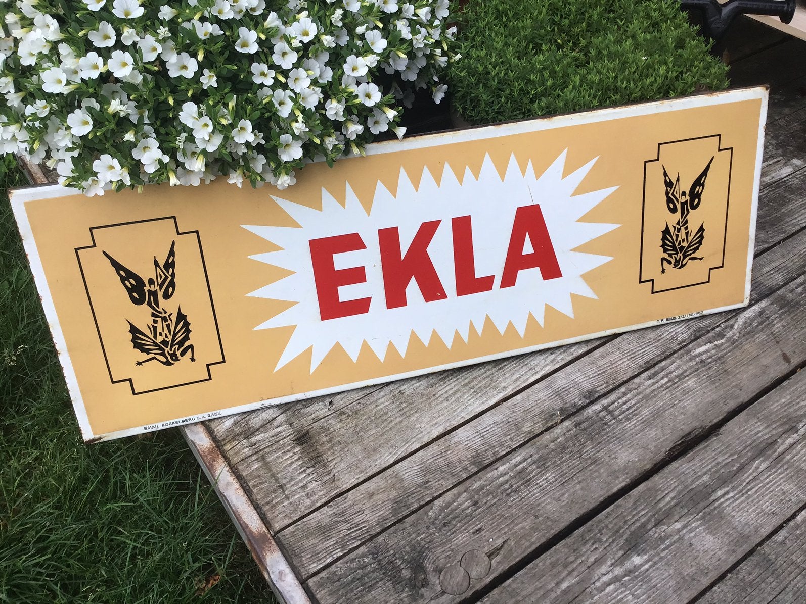 Ekla emaille, Verzamelen, Ophalen, Zo goed als nieuw