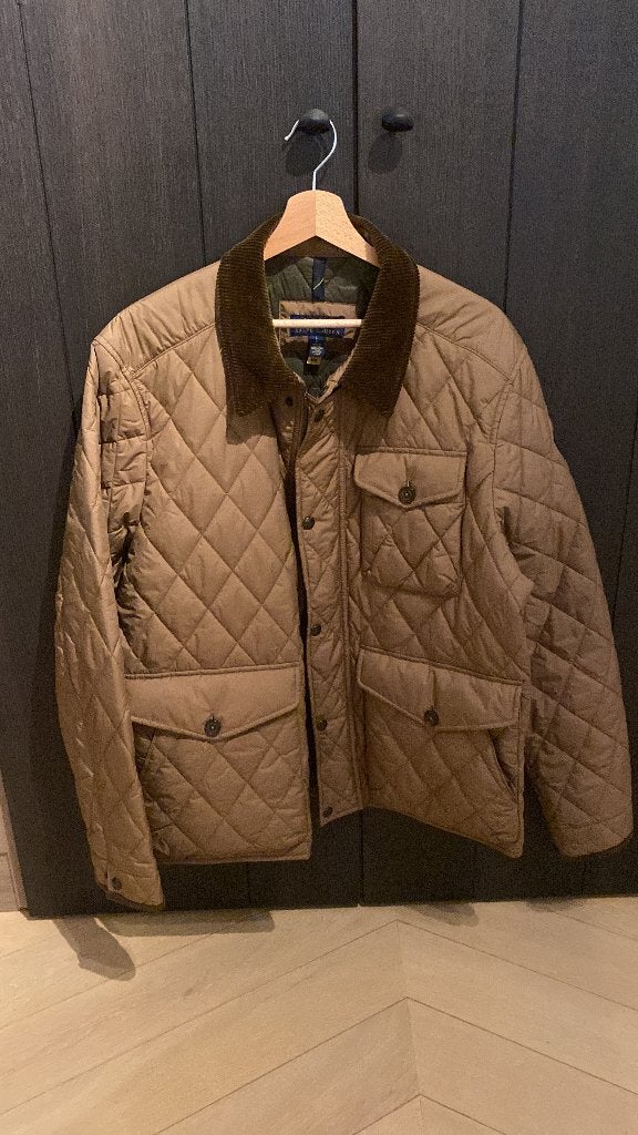 Jas, Ophalen, Zo goed als nieuw, Maat 52/54 (L), Beige