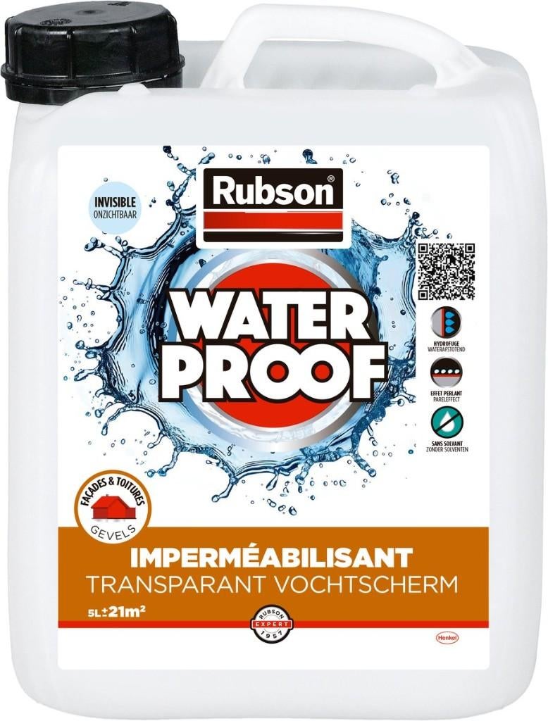 Rubson Transparant Vochtscherm 5.5 liter, Doe-het-zelf en Bouw, Ophalen, Nieuw