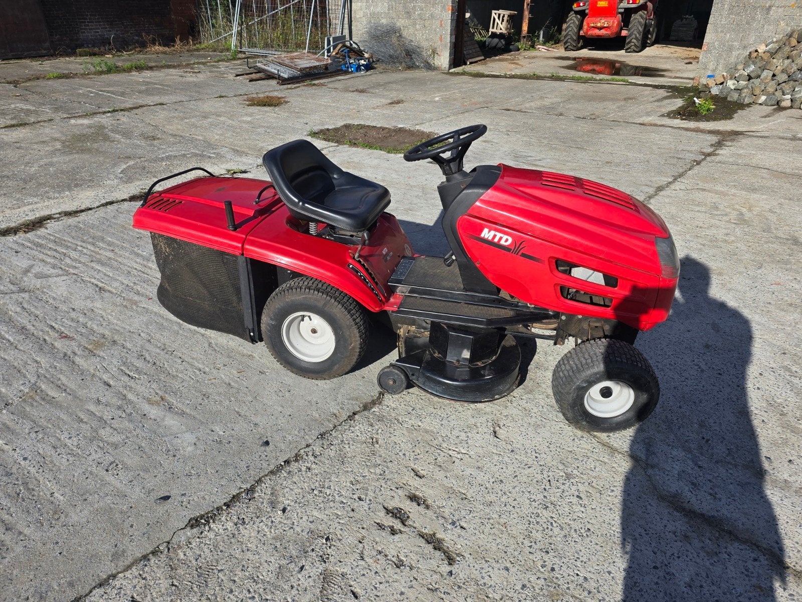 MTD zitmaaier, Ophalen, Gebruikt, Mtd, Elektrische starter