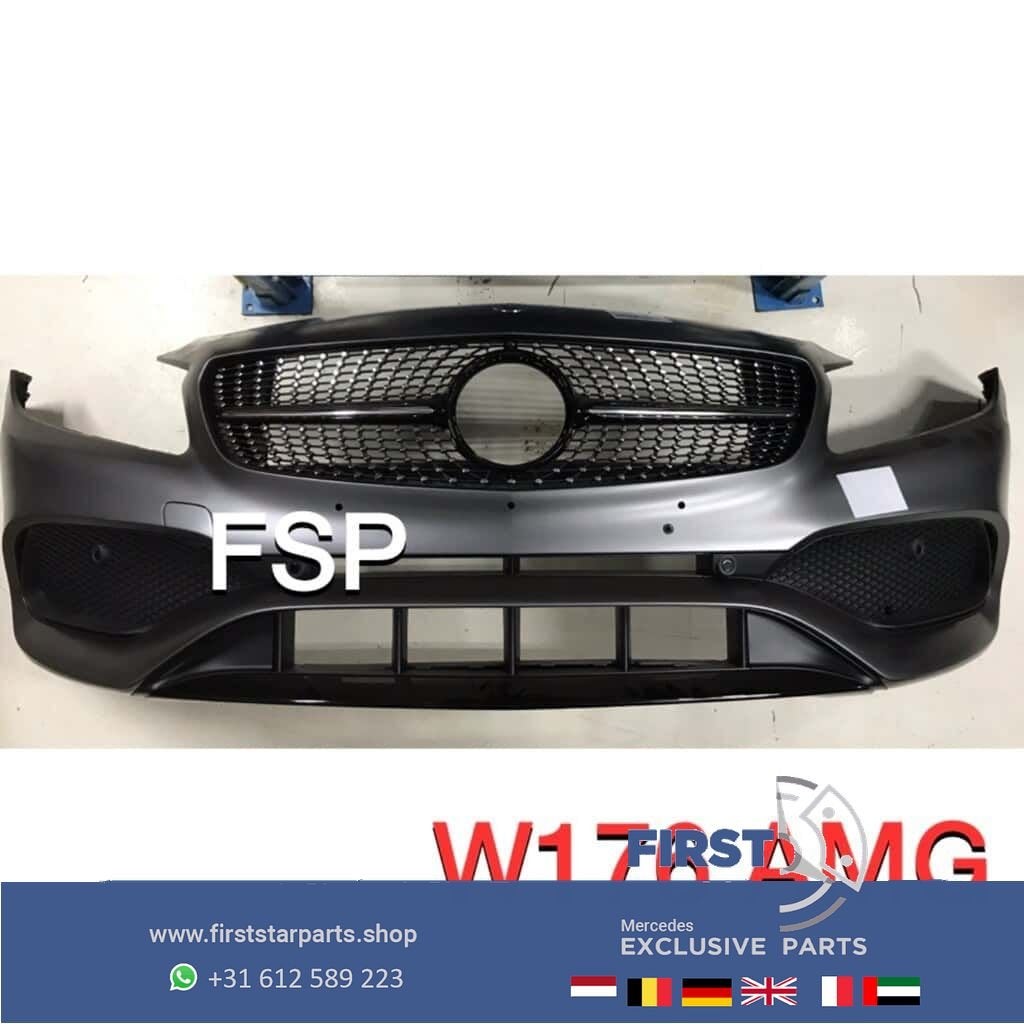 W176 Facelift AMG Voorbumper 2013-2019 787 berg grijs comple