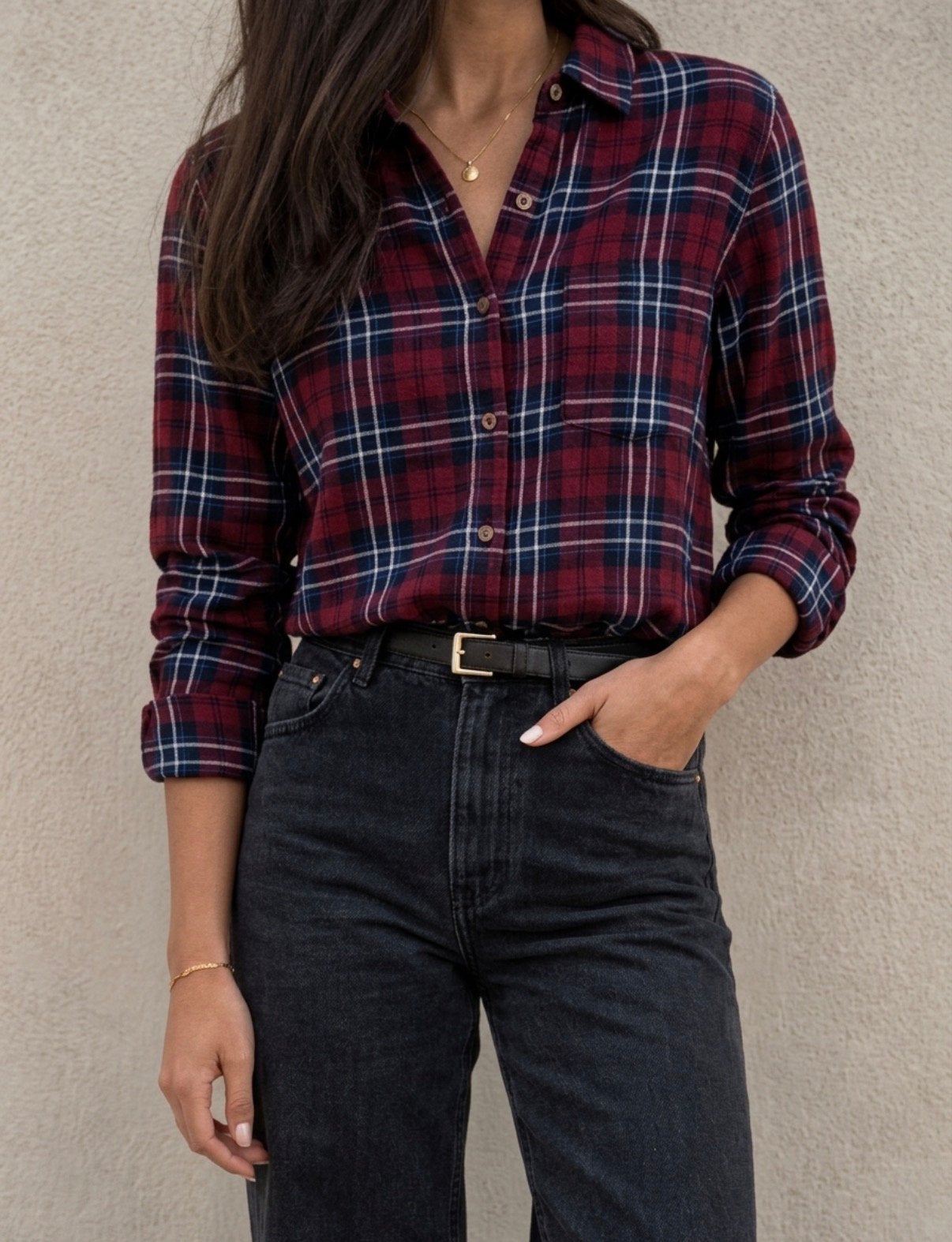 Blouse / Chemise / à carreaux / 34 / S.Oliver, Vêtements | Femmes, Enlèvement ou Envoi, Porté, Taille 34 (XS) ou plus petite, Rouge