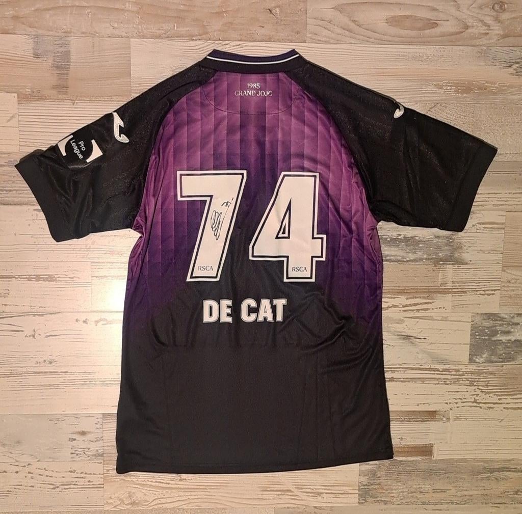 Gesigneerd shirt Nathan De Cat, Enlèvement ou Envoi, Neuf, Maillot