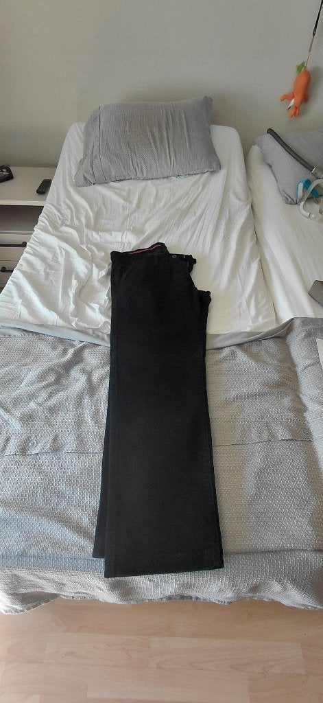 Zwarte floere Broek van Sandfield maat 36, Kleding | Heren, Zwart, Zo goed als nieuw, Maat 46 (S) of kleiner, Sandfield