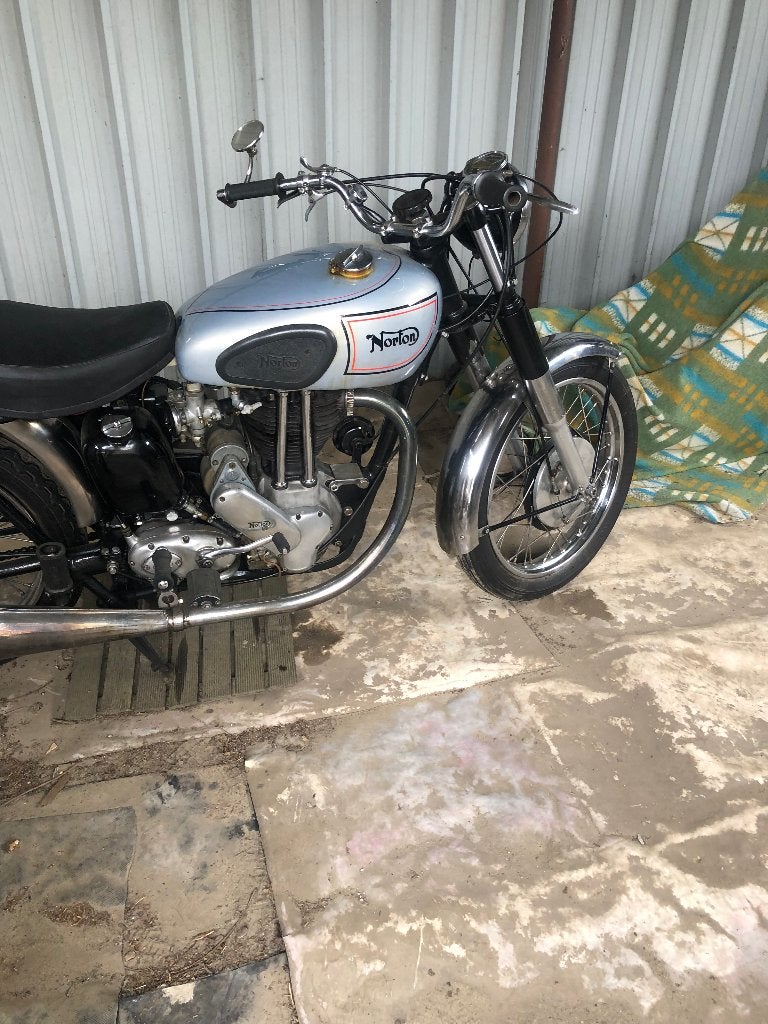 Oldtimer motor Norton es2 500cc, Motoren