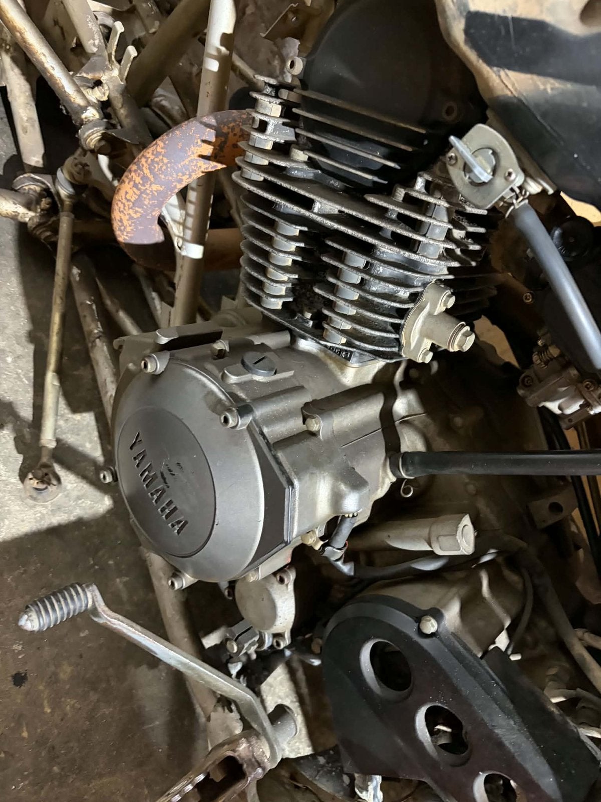 Moteur Yamaha raptor/warrior 350, Motos, Enlèvement ou Envoi, Utilisé