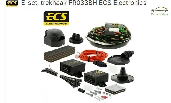Trekhaak kabelset ECS Ford Focus 2 Ternier  13 polig FR-033-, Auto-onderdelen, -, Nieuw, Ophalen of Verzenden, -