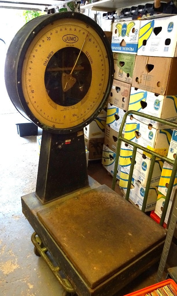 INDUSTRIËLE WEEGSCHAAL „JUMO” DALIMIER SCLESSIN DECO LOFT, Ophalen