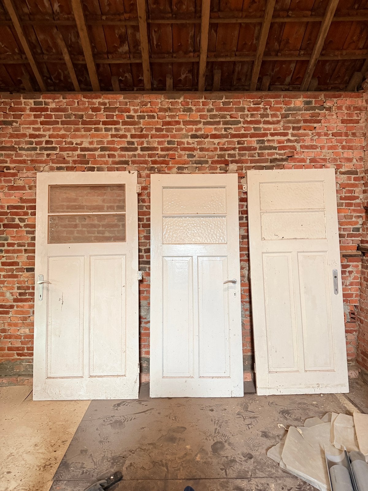 Portes intérieures vintage, Bricolage & Construction, Enlèvement, Comme neuf
