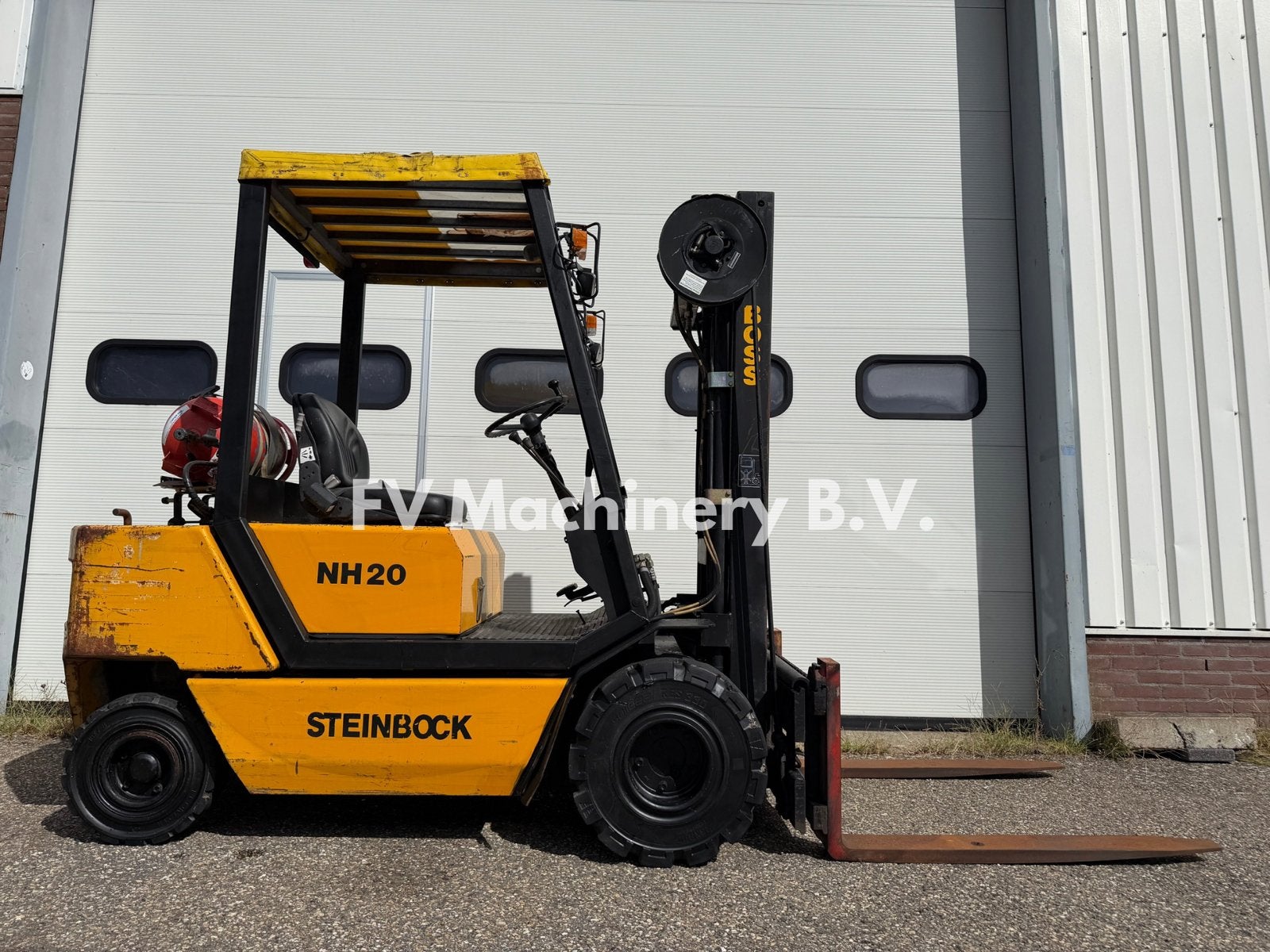 Chariot élévateur Steinbock Boss NH 20L (1992), Enlèvement