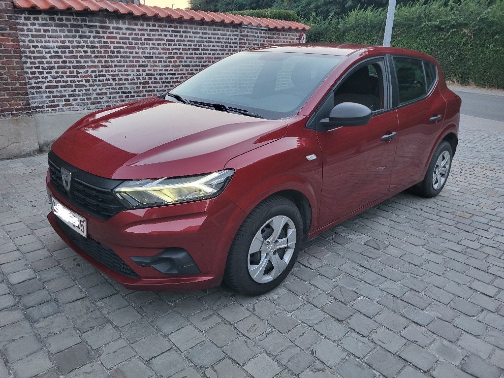 Dacia Sandero 1.0 Tce, Rouge, Achat, Euro 6, Noir