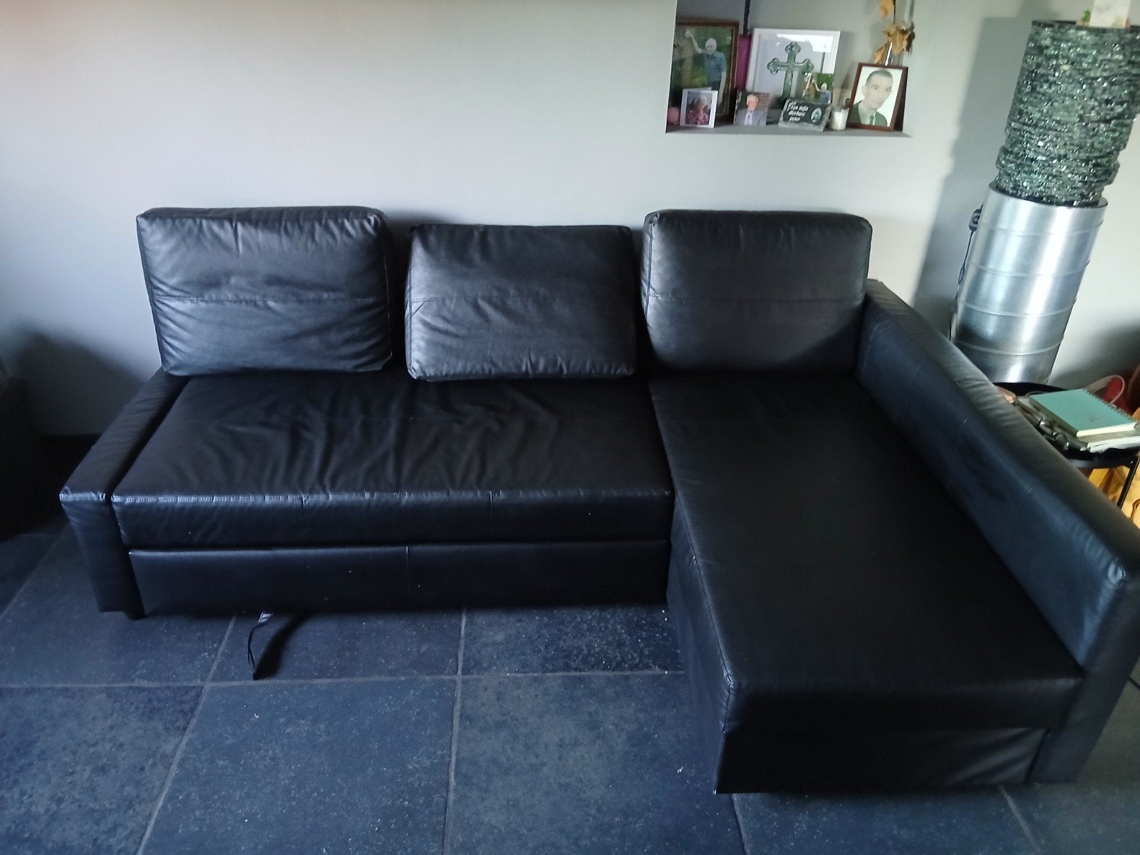 Ikea lederen 3 zit slaapbank, Ophalen