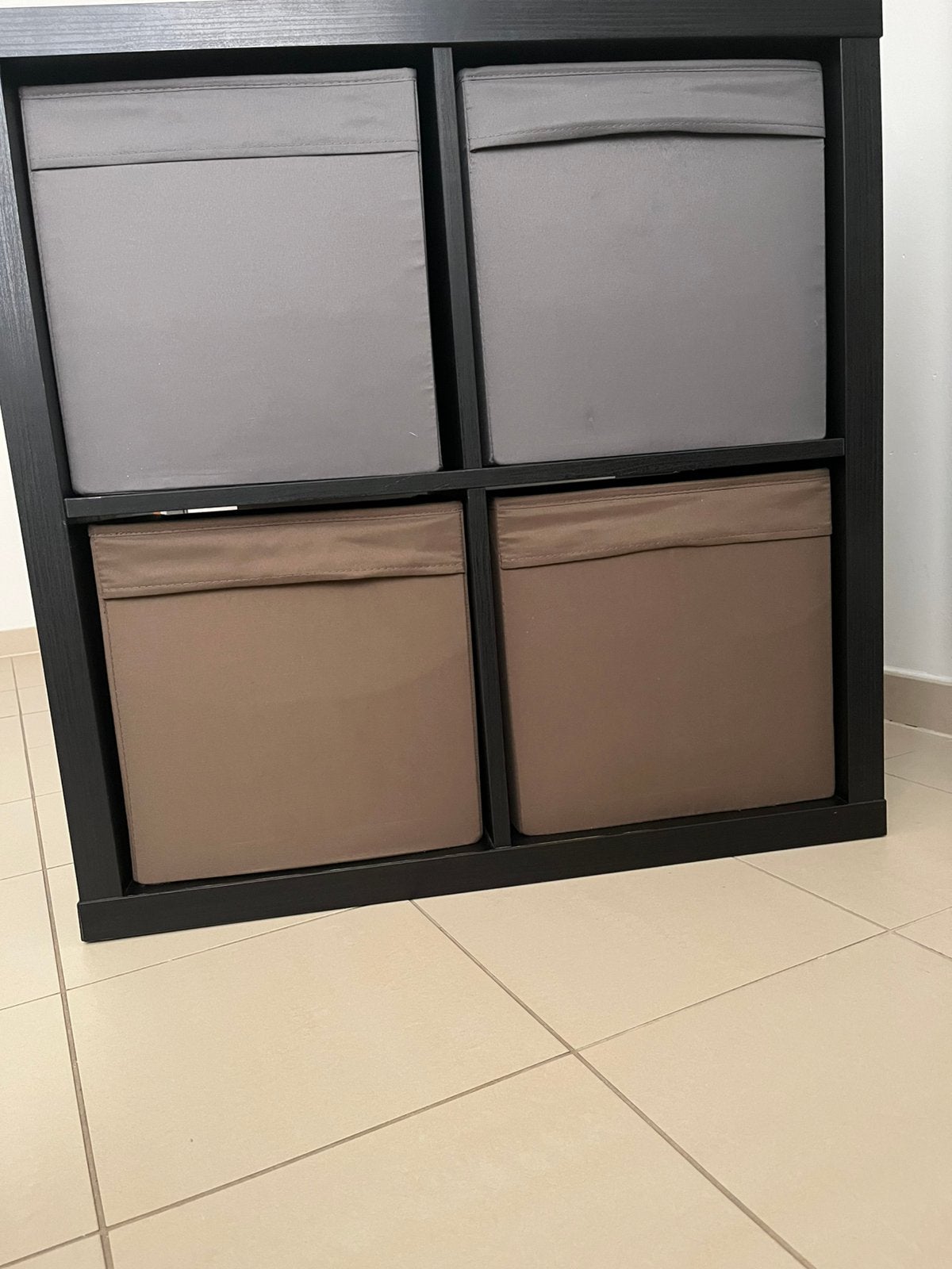Caisson Kallax (ikea)+4 paniers, Maison & Meubles, Enlèvement, Utilisé