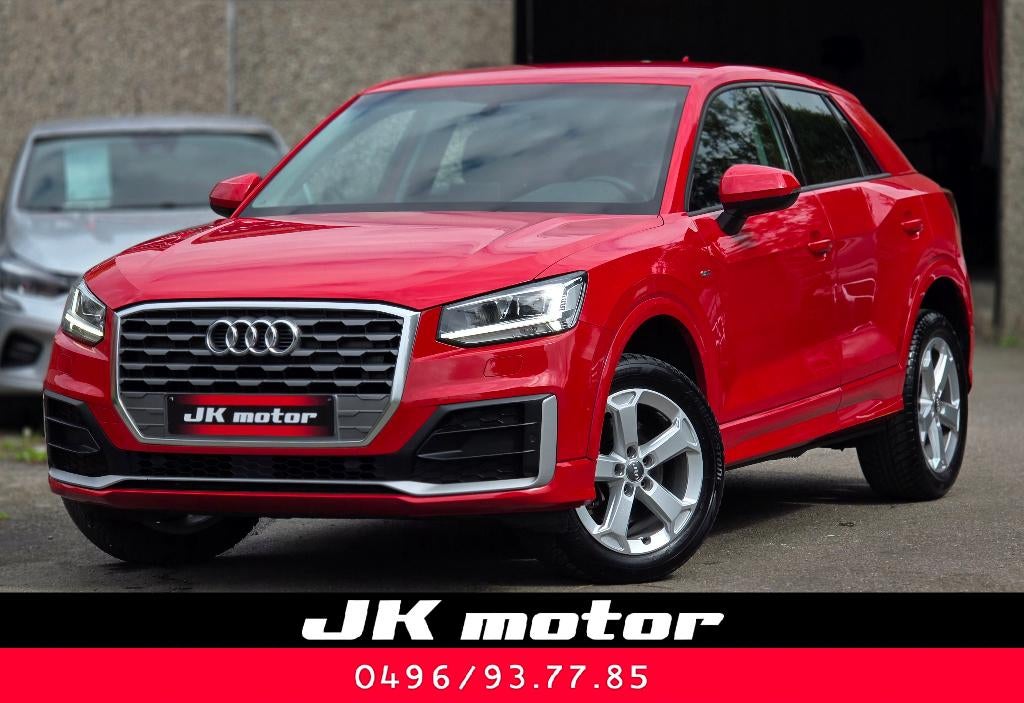 AUDI Q2   S Line  1.6 Tdi Diesel -  07/2017  -  87.000km, Autos, Rouge, Achat, Entreprise, Garantie prolongée
